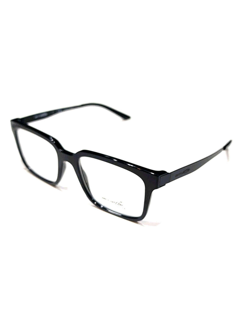 ARNETTE 7121 Logophile 41 Polished Black Square Eyeglasses 53-18 140